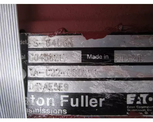 FULLER FS6406N TRANSMISSION ASSEMBLY