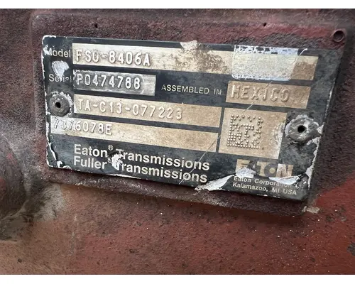 FULLER FSO8406A Transmission Assembly