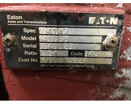 FULLER H4106B TRANSMISSION ASSEMBLY