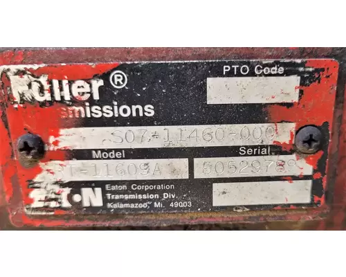 FULLER RT11609A TransmissionTransaxle Assembly