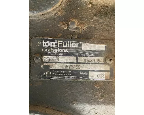 FULLER RT6613 Transmission