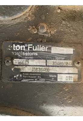 FULLER RT6613 Transmission