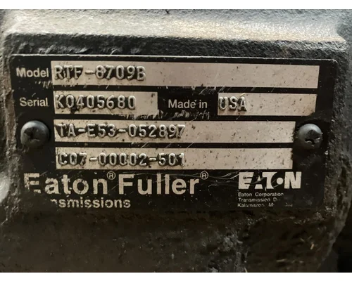 FULLER RT8709B Transmission