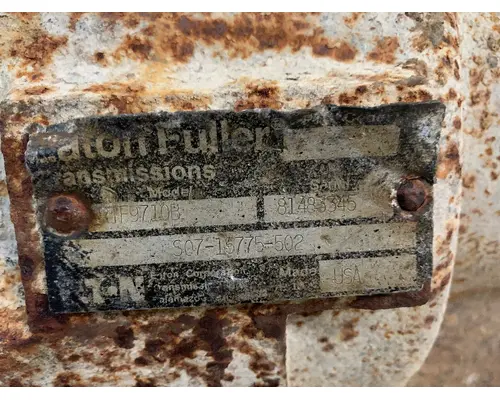 FULLER RT9710B Transmission Assembly