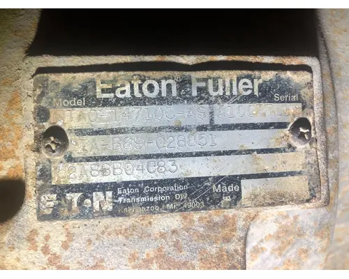 FULLER RTAO14710CAS Transmission