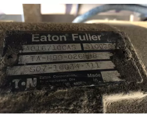FULLER RTAO16710CAS Transmission