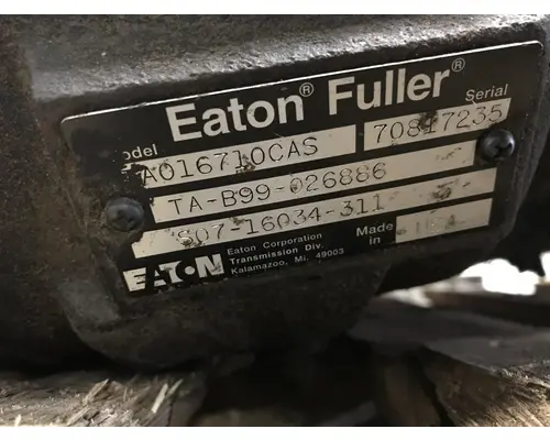 FULLER RTAO16710CAS Transmission