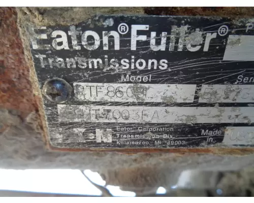 FULLER RTF8608L TRANSMISSION ASSEMBLY