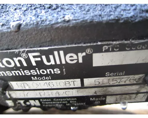 FULLER RTLO14610BT2 TRANSMISSION ASSEMBLY