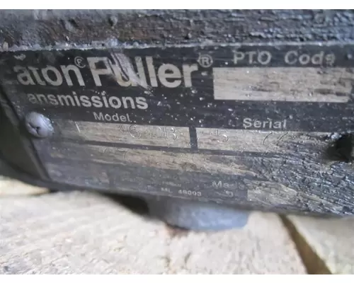 FULLER RTLO14610B TRANSMISSION ASSEMBLY