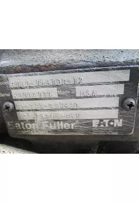 FULLER RTLO15610BT2 Transmission/Transaxle Assembly