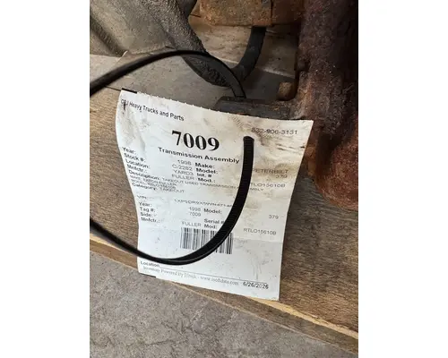 FULLER RTLO15610B Transmission Assembly