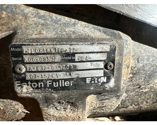 FULLER RTLO16610BT2 Transmission 