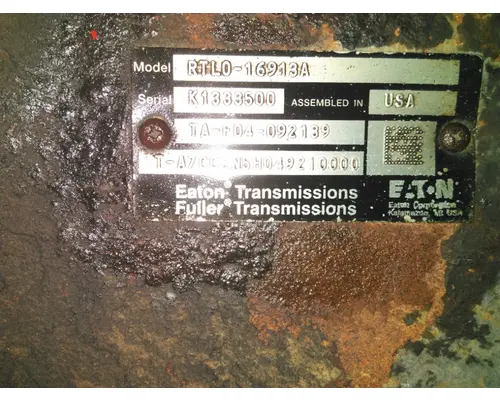 FULLER RTLO16913A TRANSMISSION ASSEMBLY