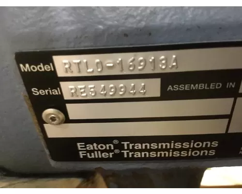 FULLER RTLO16913A TRANSMISSION ASSEMBLY