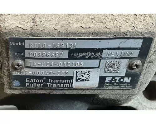 FULLER RTLO16913A TransmissionTransaxle Assembly