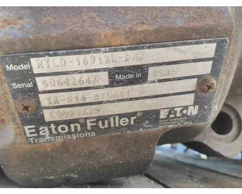 FULLER RTLO16913LDM3 TRANSMISSION ASSEMBLY