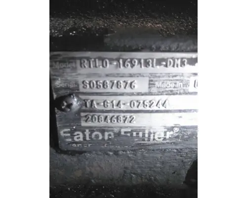 FULLER RTLO16913LDM3 TRANSMISSION ASSEMBLY