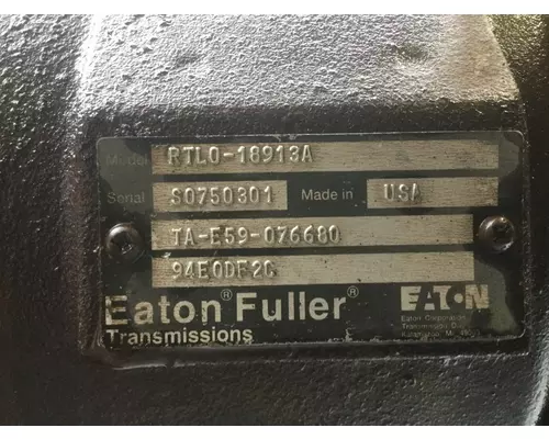 FULLER RTLO18913A TRANSMISSION ASSEMBLY