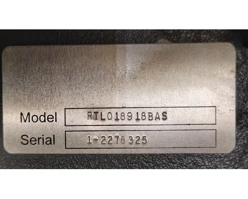 FULLER RTLO18918BAS TransmissionTransaxle Assembly