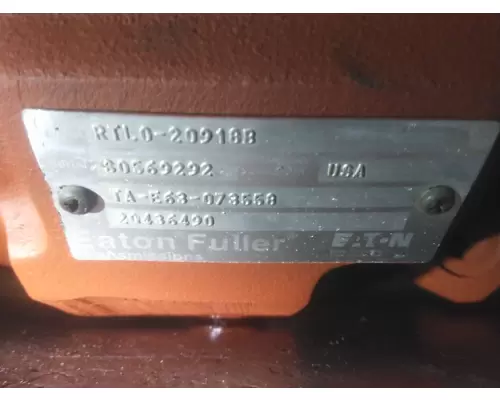 FULLER RTLO20918B TRANSMISSION ASSEMBLY