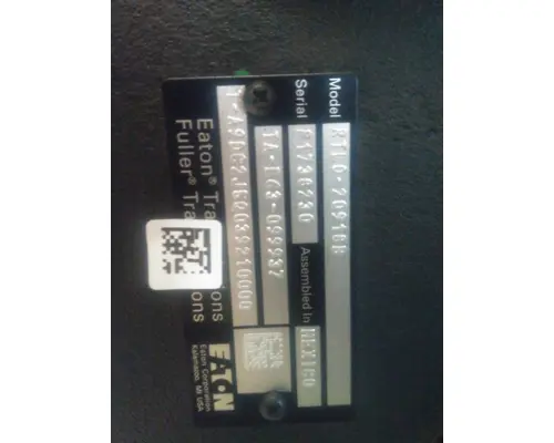 FULLER RTLO20918B TRANSMISSION ASSEMBLY