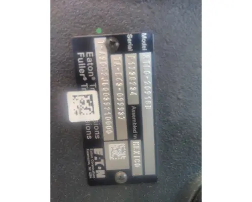 FULLER RTLO20918B TRANSMISSION ASSEMBLY