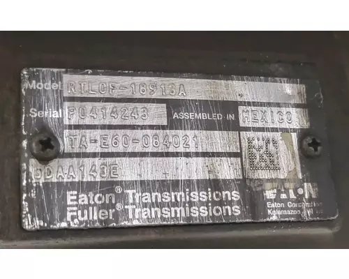 FULLER RTLOF18913A TransmissionTransaxle Assembly