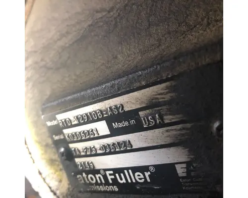 FULLER RTO12910BAS2 Transmission