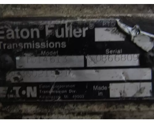 FULLER RTO14613 Transmission Assembly