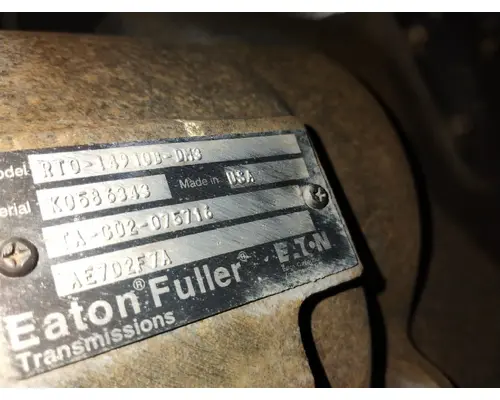 FULLER RTO14910B-DM3 Transmission Assembly
