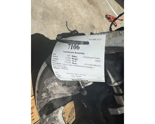 FULLER RTO14910BAS3 Transmission Assembly