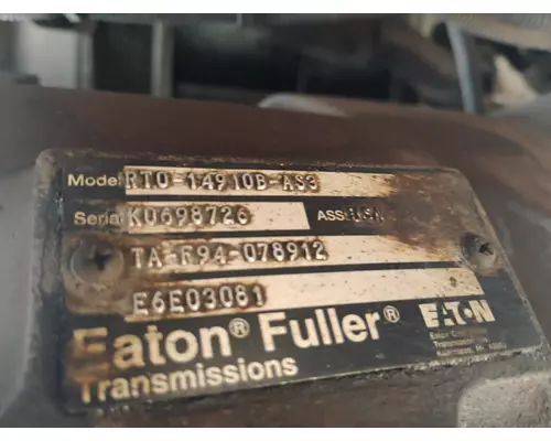 FULLER RTO14910BAS3 Transmission Assembly
