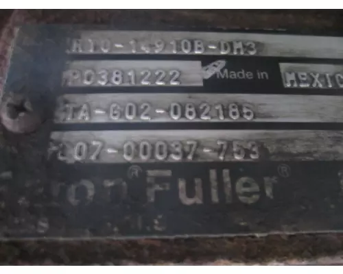 FULLER RTO14910BDM3 TRANSMISSION ASSEMBLY