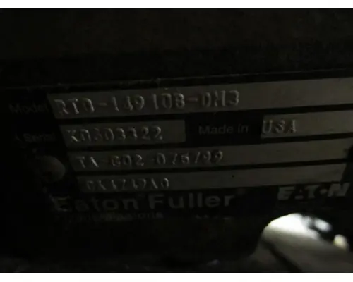 FULLER RTO14910BDM3 TRANSMISSION ASSEMBLY