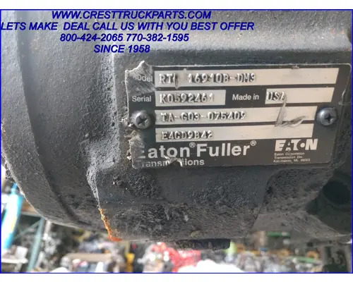 FULLER RTO16910B-DM3 Transmission Assembly