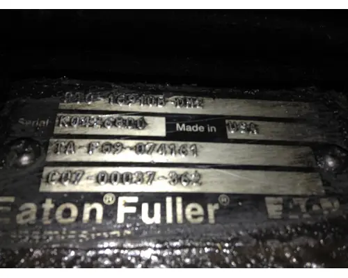 FULLER RTO16910BDM2 Transmission