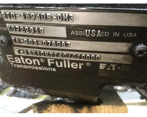 FULLER RTO16910BDM3 TRANSMISSION ASSEMBLY