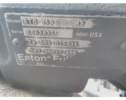 FULLER RTO16910BDM3 TRANSMISSION ASSEMBLY