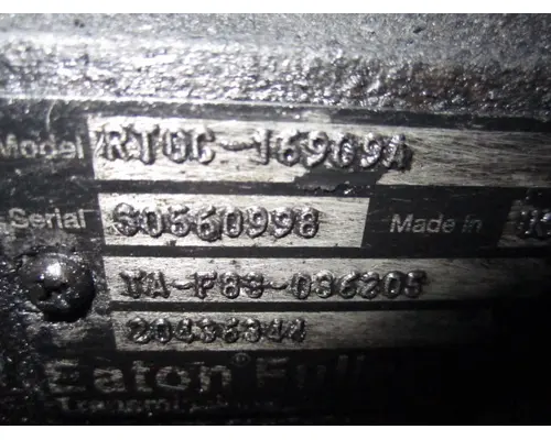 FULLER RTOC16909A TRANSMISSION ASSEMBLY