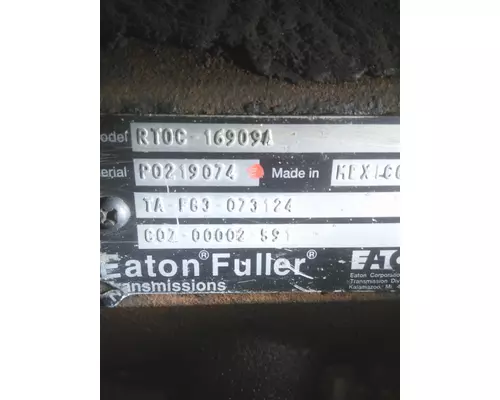 FULLER RTOC16909A TRANSMISSION ASSEMBLY