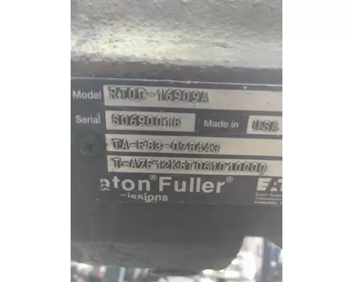 FULLER RTOC16909A TRANSMISSION ASSEMBLY