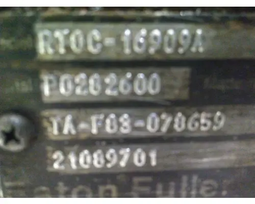 FULLER RTOC16909A TRANSMISSION ASSEMBLY