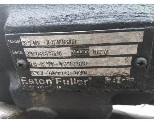 FULLER RTOF14908LL TRANSMISSION ASSEMBLY