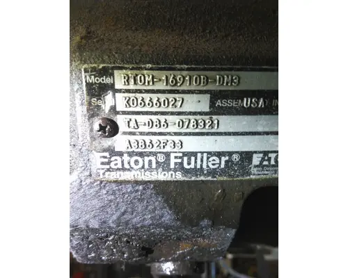 FULLER RTOM16910BDM3 TRANSMISSION ASSEMBLY