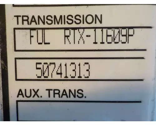 FULLER RTX114609P TransmissionTransaxle Assembly