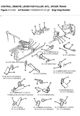 FULLER RTX14609P Manual Transmission Parts, Misc.