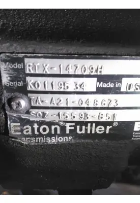 FULLER RTX14709H TRANSMISSION ASSEMBLY