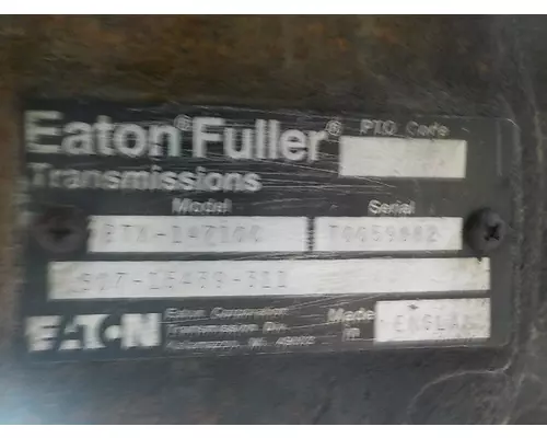 FULLER RTX14710C TransmissionTransaxle Assembly