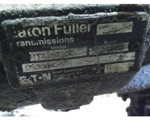 FULLER RTX15710C TRANSMISSION ASSEMBLY